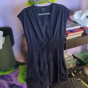 Nicole Miller Elegant Navy Dress